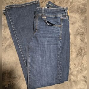 American Eagle Outfitters Kickboot Leg Blue Jeans Size 8